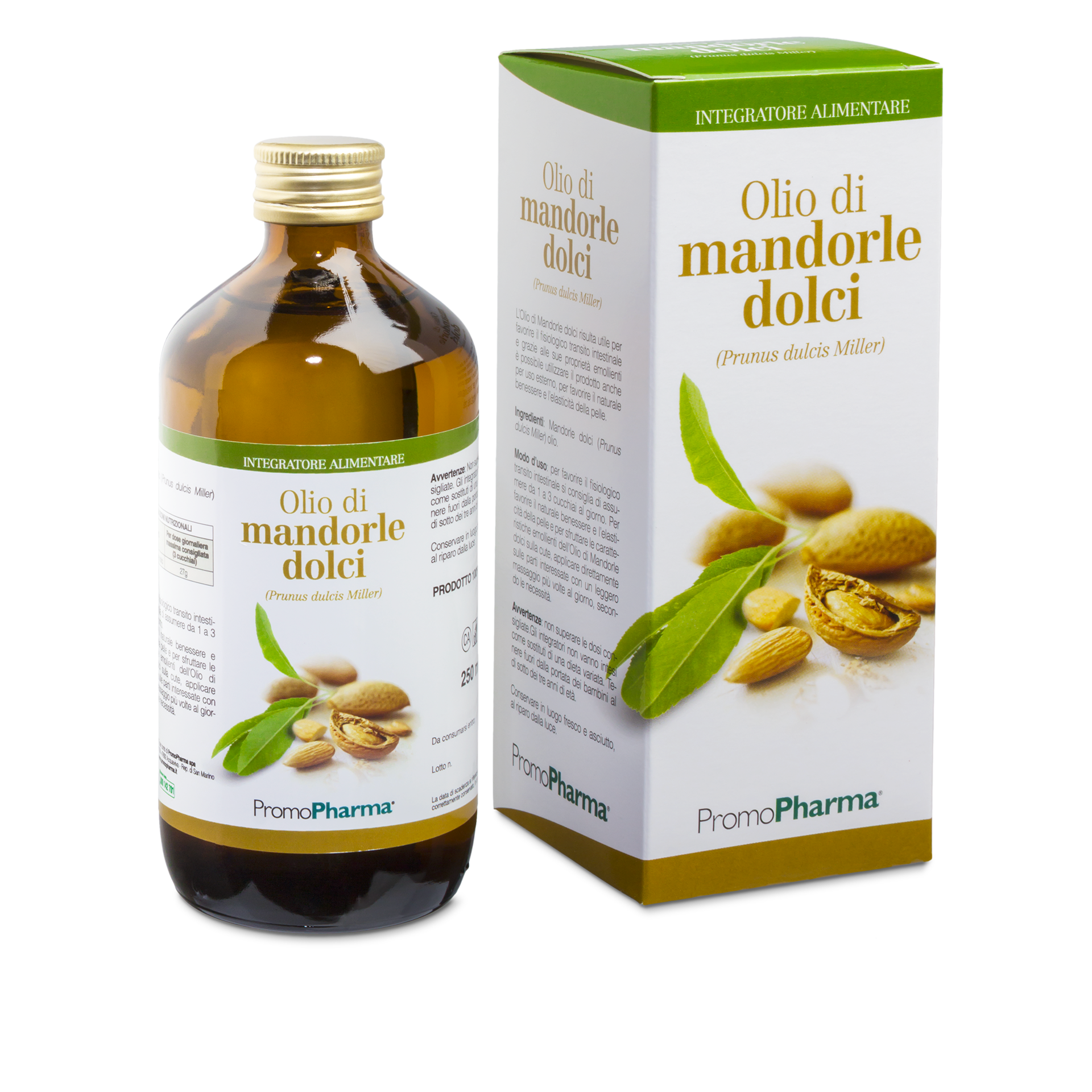 Olio di Mandorle – Promo Pharma – Shop prodotti biologici: Intollerando